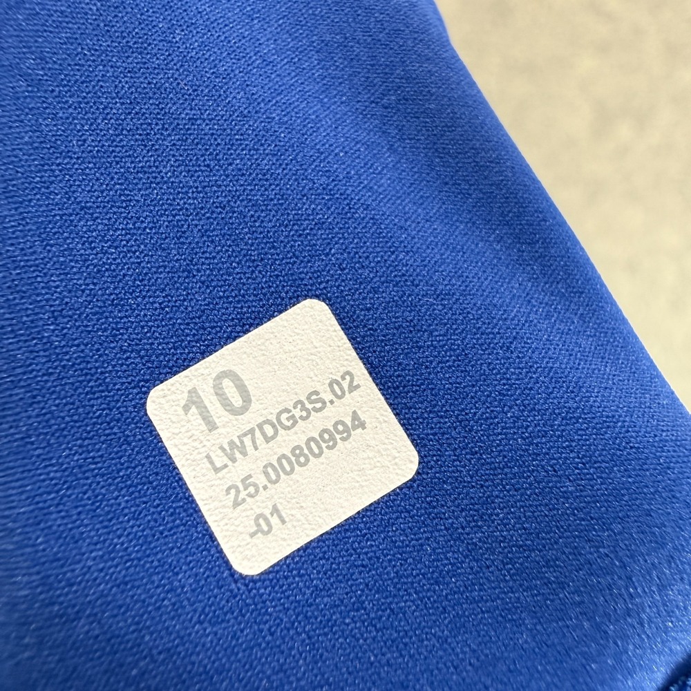 Lululemon Womens Fast and Free High-Rise Lace Trim Short 6" Blue 5 Pocket 10 - Picture 2 of 6